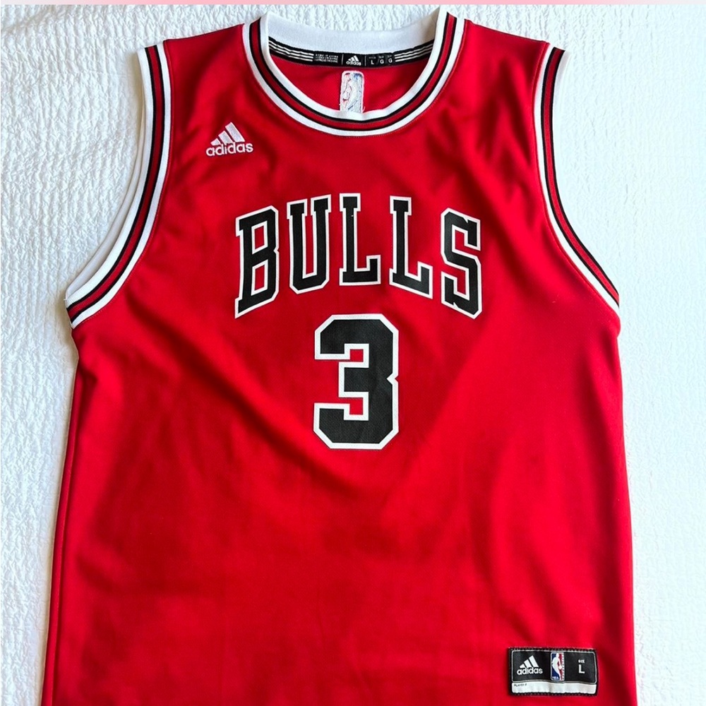 Authentic Chicago bulls Dwayne wade basketball jersey